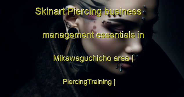 Skinart Piercing business management essentials in Mikawaguchicho area | PiercingTraining | PiercingClasses | SkinartTraining-Japan